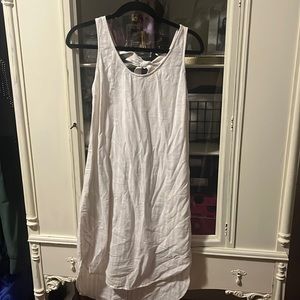 Anthropologie Stripe High Low Dress